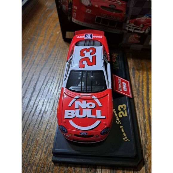 Vintage Racing Champion Jimmy Spencer Winston No Bull Die Cast Nascar Race Car - Picture 6 of 10